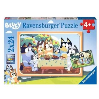 Ravensburger Puzzle Auf gehts! Bluey 4+ 2x24 Teile