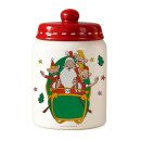 Weihnachtsmann & Co. KG - Keksdose aus Keramik mit...