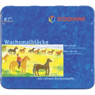 STOCKMAR 34000 - Wachsmalblock zu 8 Stück