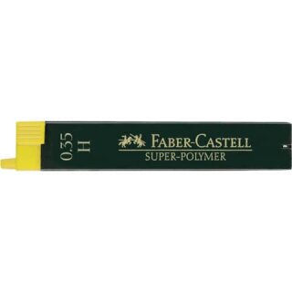 FABER CASTELL 120311 - Feinmine SuperPolymer H 0.35 mm 12 Stück