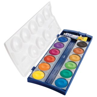 PELIKAN Farbkasten 12 Farben + 1 Tube Deckweiß