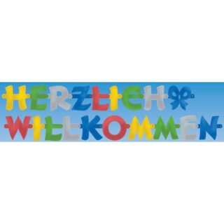 RIETHMÜLLER Partykette "Herzlich Willkommen" 2 m
