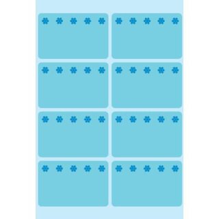 HERMA 3773 - Tiefkühletikette 26 x 40 blau 48 Stück