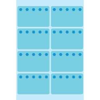 HERMA 3773 - Tiefkühletiketten 26 x 40 blau 48 Stück