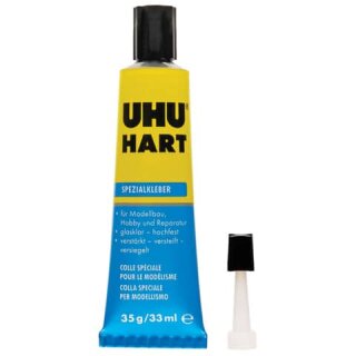 UHU 45510 - Kleber Hart U23 35 g  für Modellbau