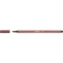 STABILO 68-38 - Faserschreiber Pen rötel