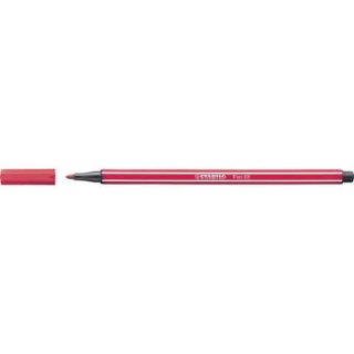 STABILO 68-50 - Faserschreiber Pen dunkelrot