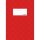 HERMA 7422 Plastik Heftschoner A5 gedeckt rot