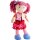HABA 302842 - Puppe Lilli-Lou, Stoffpuppe, Puppe, Kinderpuppe pink rosa rote Kleidung
