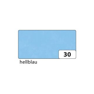 FOLIA 88120-30 - Transparentpapier hellblau  Rolle 70 x 100 cm 42 g