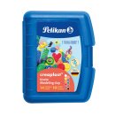 PELIKAN Modelliermasse Creaplast Knete 10 Farben, blaue Box