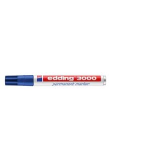 EDDING 3000-003 1,5-3mm - Permanentmarker blau