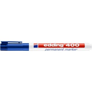 EDDING 400 - Permanentmarker blau 1mm X