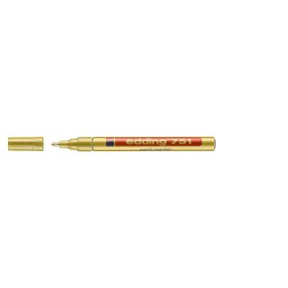 EDDING 751 Lackmalstift gold 1-2mm