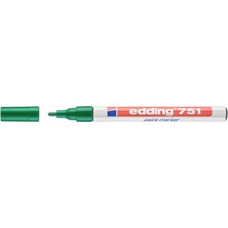 EDDING 751-004 1-2mm - Lackmalstift grün
