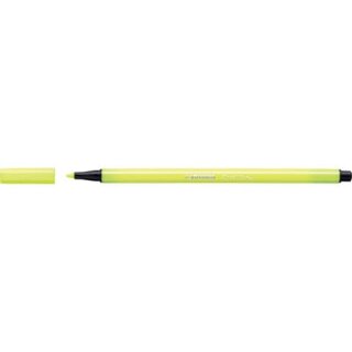 STABILO 68-024 Faserschreiber Pen neongelb