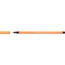 STABILO 68-054 - Faserschreiber Pen neonorange