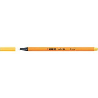 STABILO 88/44 - Feinliner Point EF gelb