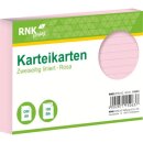 RNK 115063 - Karteikarten A6 100 Stück liniert rosa