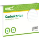 RNK 115050 - Karteikarten A5 100 Stück liniert...