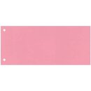 Q-CONNECT Trennstreifen 10,5 x 24 cm 100 Stück rosa