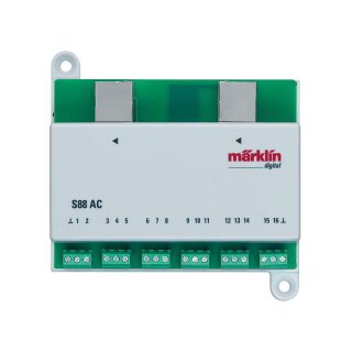 Märklin Digital 60881 Rückmelde-Decoder s88 RJ45-Anschluss 60216/60883 S10