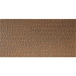 Faller H0 170611 Mauerplatte, Sandstein, rot - Neuware