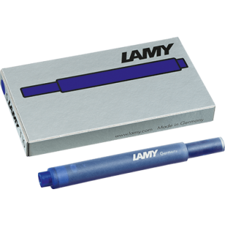 LAMY Tintenpatronen 5 Stück T10 blau
