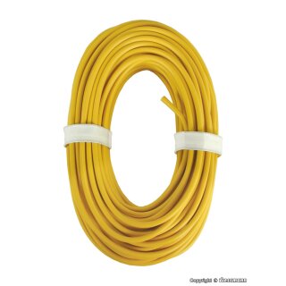 Viessmann 6897 - Hochstromkabel gelb - 0,75 mm² - 10 m -...