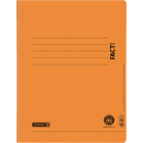 Brunnen Schnellhefter A4 FACT! orange Pappe LS65