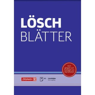 Brunnen Löschblattblock/Löschpapier A5 10 Blatt X