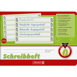 Brunnen Schreiblernheft A5 quer Lineatur 0 16 Blatt