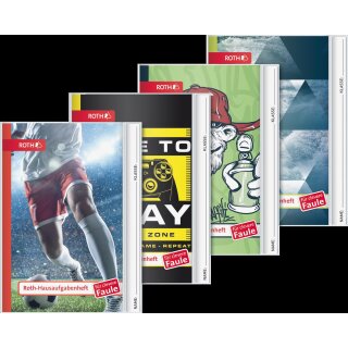 Brunnen Aufgabenheft A5 56 Bl Boys