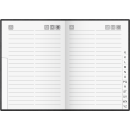Brunnen Adressbuch mit A-Z Register, 10 x 14 cm schwarz...