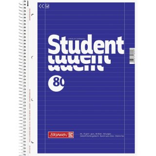 Brunnen Collegeblock A4 Lin27 80Bl