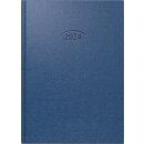 Brunnen 107656130 Buchkalender 2025 - A5 Metallico blau 1...