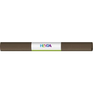Heyda Krepppapier 50x250cm 32g Rl d.br