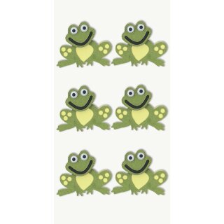 Heyda Sticker Mix Frosch 8 Stück