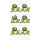 Heyda Sticker Mix Frosch 8 Stück