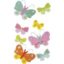 Heyda Sticker Mix Schmetterlinge Strass