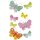 Heyda Sticker Mix Schmetterlinge Strass Packungsgröße 7,5 x 16,5 cm