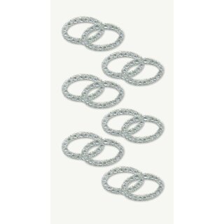 Heyda Sticker Strass Ringe gk