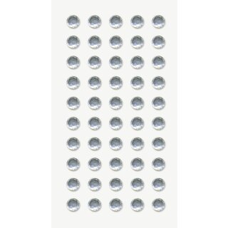 Heyda Sticker Strass rund glasklar Packungsgröße 7,5 x 16,5 cm