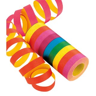 9 Riesenluftschlangen 15mm/14m sortiert