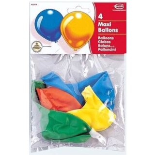 4 Luftballons XXL 120cm Maxi X