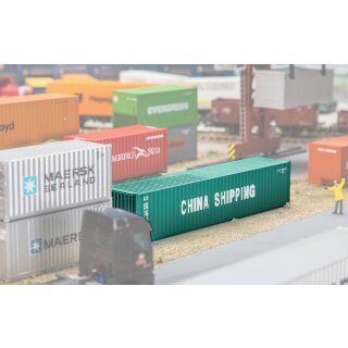 Faller H0 - 180844 - 40 Container CHINA SHIPPING