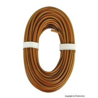 Viessmann 6896 - Hochstromkabel braun - 0,75 mm² - 10 m -...