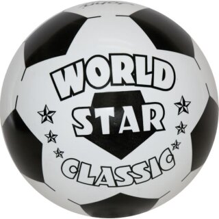Sportball World Star 23cm PVC Flutlichtball