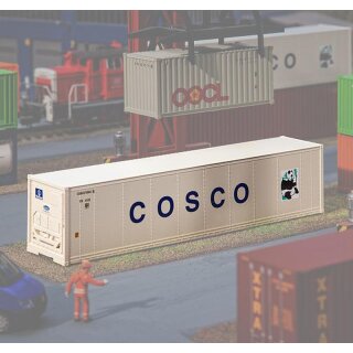 Faller H0 - 180851 - 40 Hi-Cube Kühlcontainer COSCO