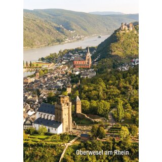 Postkarte Oberwesel Hochformat